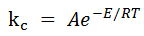 Arrhenius equation